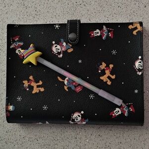 Coach x Disney Mickey Mouse Holiday Print Notebook
